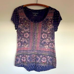 Lucky Brand short sleeve shirt. Small